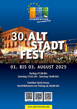 Banner Altstadtfest Pfarrkirchen