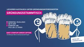 Banner Gründerstammtisch