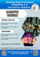 Logo Anfängertraining Showtanz ab 8 Jahren