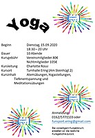 Logo 2. Yoga-Kurs