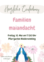 Logo Familienmaiandacht