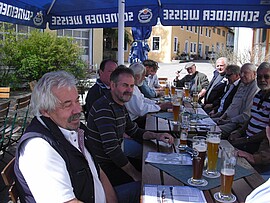 Banner Marinestammtisch in Simbach am Inn