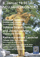 Logo Neujahrskonzert 2027: Walzer von Johann Strauß (Sohn) und Joseph Lanner