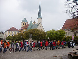 Banner Wallfahrtsgottesdienst in Altötting