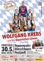 Logo Kabarettabend mit Wolfgang Krebs und den Bayerischen Löwen