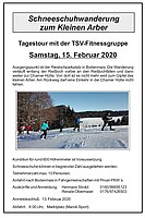 Logo Schneeschuhwanderung zum Kleinen Arber