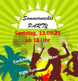 Banner Sommernachtsparty