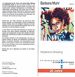 Logo Barbara Muhr - Malerei - Kulturpreisträgerin der Ritter-Stiftung