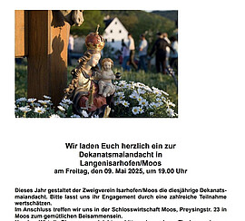 Banner Dekanatsmaiandacht