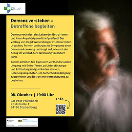 Banner Demenz verstehen - Betroffene begleiten