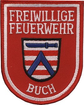 Banner Jahreshauptversammlung der Feuerwehr Buch