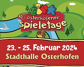 Banner 10. Osterhofener Spieletage