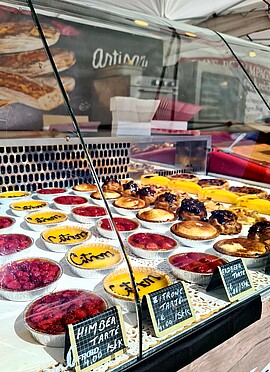 Banner französischer Markt