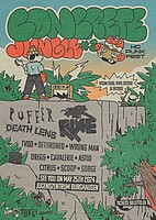 Logo CONCRETE JUNGLE FEST - D.I.Y. HARDCORE & PUNK FEST