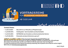 Banner Online: Vortragsreihe für pflegende Angehörige - Termin 1/4