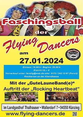Banner Faschingsball