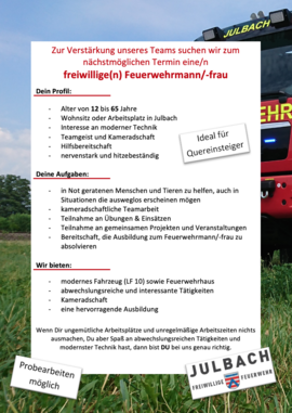 Banner Schnuppertag für Jung und Alt