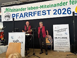 Banner Pfarrfest Hengersberg 