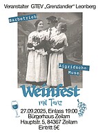 Logo Weinfest mit Tanz