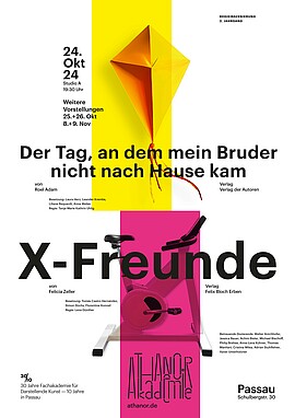 Banner X-Freunde / Der Tag, an dem mein Bruder nicht nach Hause kam