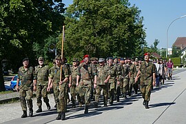 Banner Rottal-Marsch, Spendenmarach vom Schellenberg zum "Naturium" in Ering