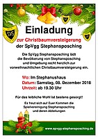 Logo Christbaumversteigerung 2018