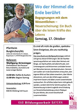 Banner Wo der Himmel die Erde berührt