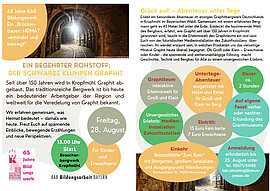 Banner EIN BEGEHRTER ROHSTOFF: