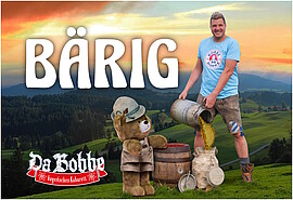 Banner Da Bobbe - Obacht Bärig!