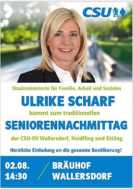 Banner Seniorennachmittag 