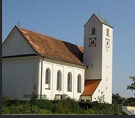 Banner Bauernhilfsverein Gottesdienst Waidlamesse