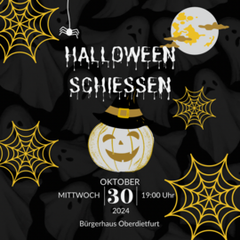 Banner Halloween-Schießabend-Vereinsmeisterschaft