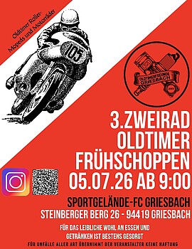 Banner 3. Zweirad Oldtimer Frühschoppen 