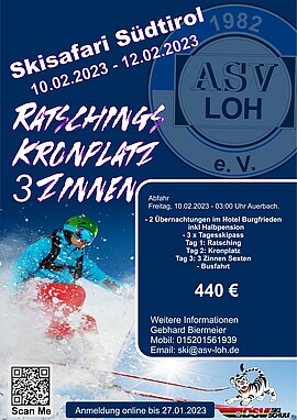 Banner Skisafari Südtirol