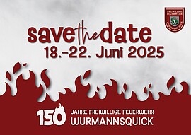 Banner Fahnenweihe FF Wurmannsquick