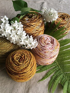 Banner Strick-Event im Grünen