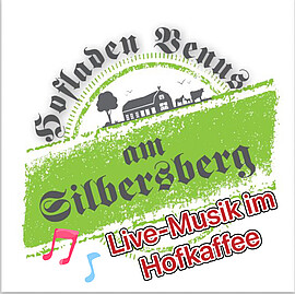 Banner Hofkaffee mit Live-Musik