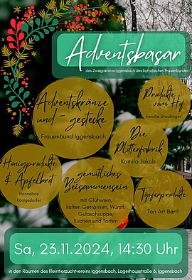 Banner Adventsbasar