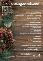 Logo 40. Zentinger Advent (Adventskonzert)