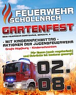 Logo Gartenfest der FF Schöllnach