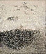 Logo Ausstellungseröffnung: Rut Kohn. Zwischen Himmel und Erde. Eine Hommage an Niederbayern