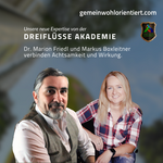Logo Webinar mit der Dreiflüsse Akademie: Nachhaltiges Zeit- und Selbstmanagement – Effizienz steigern, Verschwendung vermeiden
