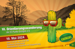 Logo 10. Orientierungswanderung der El Punto Gringos e.V.