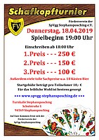 Logo Schafkopfturnier 2019