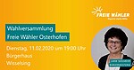 Logo Wahlversammlung Freie Wähler
