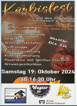 Banner 9. Kürbisfest mit Prämierung