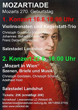 Banner Mozartiade. Mozarts 270. Geburtstag - Konzert 2