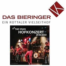 Banner HOFKONZERT mit The Stars - Best of Rollings Stones