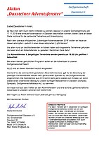 Logo Aktion Adventsfenster Daxstein