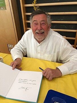 Banner Lesung aus "Sommerglückstraum" von und mit Hans Jäger